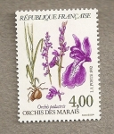 Stamps France -  Orchis