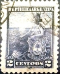 Stamps Argentina -  Intercambio 0,30 usd 2 cents. 1899