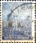 Stamps : America : Argentina :   12 cents. 1912