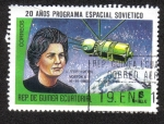 Stamps Equatorial Guinea -  20 Años de Programa Espacial Sovietico 