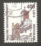 Stamps Germany -  2043 - Castillo fortificado de Eisenach