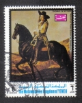 Stamps Yemen -  Caballo