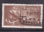 Stamps Spain -  Superconstellation y nao Santa María