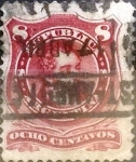 Sellos de America - Argentina -  Intercambio 0,50 usd 8 cents. 1880