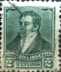 Sellos de America - Argentina -  Intercambio 0,30 usd 2 cents. 1892