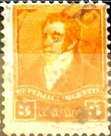 Sellos de America - Argentina -  Intercambio 0,30 usd 3 cents. 1895