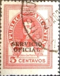 Sellos de America - Argentina -  Intercambio 0,20 usd 5 cents. 1945