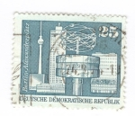 Stamps Germany -  Plaza Alexander - Berlín