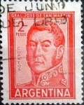 Stamps Argentina -  Intercambio 0,20 usd 2 pesos 1961