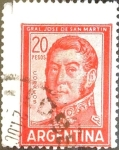 Stamps Argentina -  Intercambio 0,20 usd 20 pesos 1967