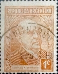 Stamps Argentina -  Intercambio 0,20 usd 1 cents. 1935