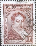 Stamps Argentina -  Intercambio 0,20 usd 10 cents. 1942