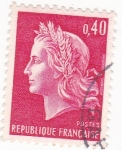 Stamps France -  Marianne de Cheffer