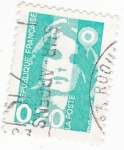 Stamps France -  Marianne- El Bicentenario