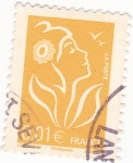 Stamps France -  Marianne de Lamouche
