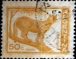 Stamps Argentina -  Intercambio 0,20 usd 50 cents. 1960