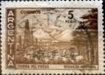 Stamps Argentina -  Intercambio 0,20 usd 5 pesos 1959