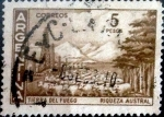 Stamps Argentina -  Intercambio 0,20 usd 5 pesos 1959