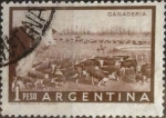 Stamps Argentina -  Intercambio 0,20 usd 1 pesos 1958