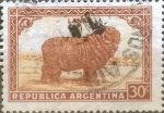 Stamps Argentina -  Intercambio 0,20 usd 30 cents. 1936