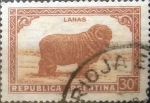 Stamps Argentina -  Intercambio 0,20 usd 30 cents. 1936