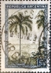Stamps Argentina -  Intercambio 0,25 usd 5 pesos 1936