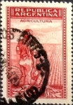 Stamps Argentina -  Intercambio 0,20 usd 25 cents. 1936