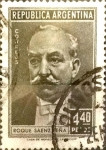 Stamps Argentina -  Intercambio 0,20 usd 4,40 pesos 1957