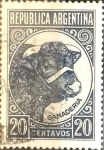 Stamps Argentina -  Intercambio 0,20 usd 20 cents. 1942