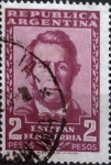 Stamps Argentina -  Intercambio 0,20 usd 2 pesos 1957