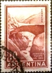 Stamps Argentina -  Intercambio 0,20 usd 10 pesos 1960