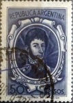 Stamps Argentina -  Intercambio 0,40 usd 50 pesos 1965