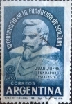 Stamps Argentina -  Intercambio 0,20 usd 2 pesos 1962