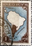 Stamps Argentina -  Intercambio 0,30 usd 1 pesos 1937