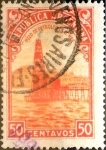 Stamps Argentina -  Intercambio 0,20 usd 50 cents. 1936