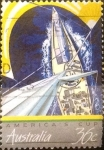 Stamps Australia -  Intercambio 0,25 usd 36 cents. 1987