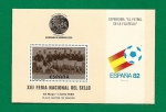 Stamps Spain -  XIII Feria Nacional del Sello - España 82 - Equipo de Fútbol de España 1920 Olimpìada de Amberes