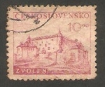 Stamps Czechoslovakia -  514 - Castillo de Zvolen, Eslovaquia