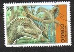 Stamps Republic of the Congo -  Animales Prehistoricos 