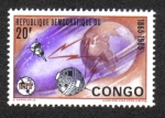 Sellos de Africa - Rep�blica Democr�tica del Congo -  U.I.T. Century Feast-Telecommunication