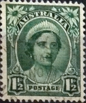 Stamps Australia -  Intercambio 0,20 usd 1,5 p. 1942