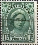Stamps Australia -  Intercambio 0,20 usd 1,5 p. 1942