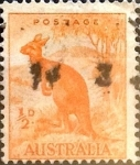 Sellos de Oceania - Australia -  Intercambio 0,60 usd 1/2 p. 1942