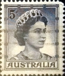 Stamps Australia -  5 p. 1959