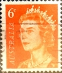 Stamps Australia -  Intercambio 0,20 usd 6 cents. 1970