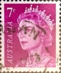 Stamps Australia -  Intercambio 0,20 usd 7 cents. 1971