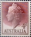 Stamps Australia -  Intercambio nfyb2 0,20 usd 4 p. 1957