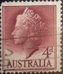 Stamps Australia -  Intercambio 0,20 usd 4 p. 1957