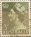 Sellos del Mundo : Oceania : Australia : Intercambio 0,20 usd 3 p. 1953