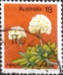 Stamps Australia -  Intercambio 0,20 usd 18 cents. 1975